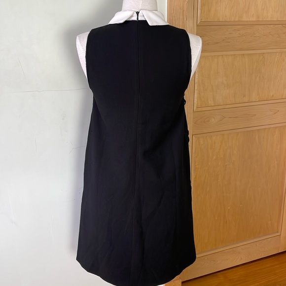 The Moon Little Black Sleeveless Mod Dress, Size M - Picture 6 of 12